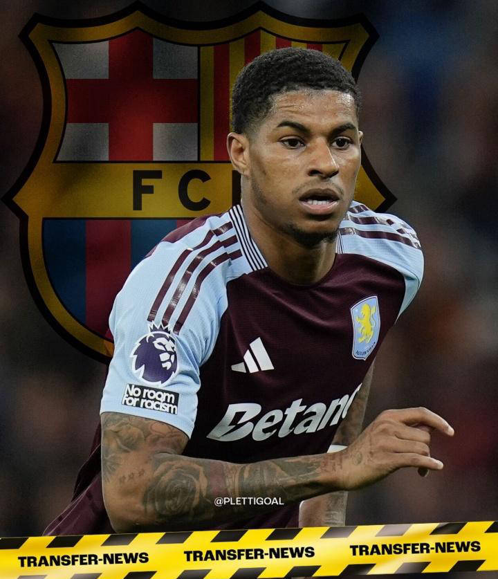 拉什福德加盟巴萨，助力球队登上西甲巅峰？